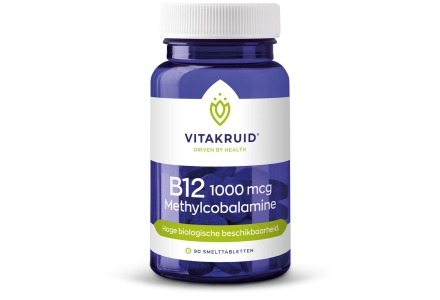 Vitakruid B12 1000 mcg Methylcobalamin 90 melting tablets