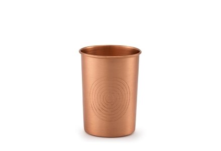 Copper Drinking Cup Matte 300 ml Handmade